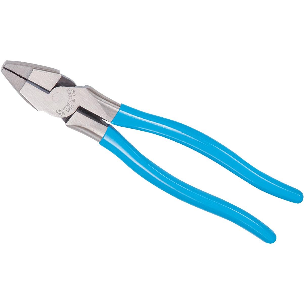Channellock XLT 8-1/2 In. High Carbon Steel Round Nose Linesman Pliers