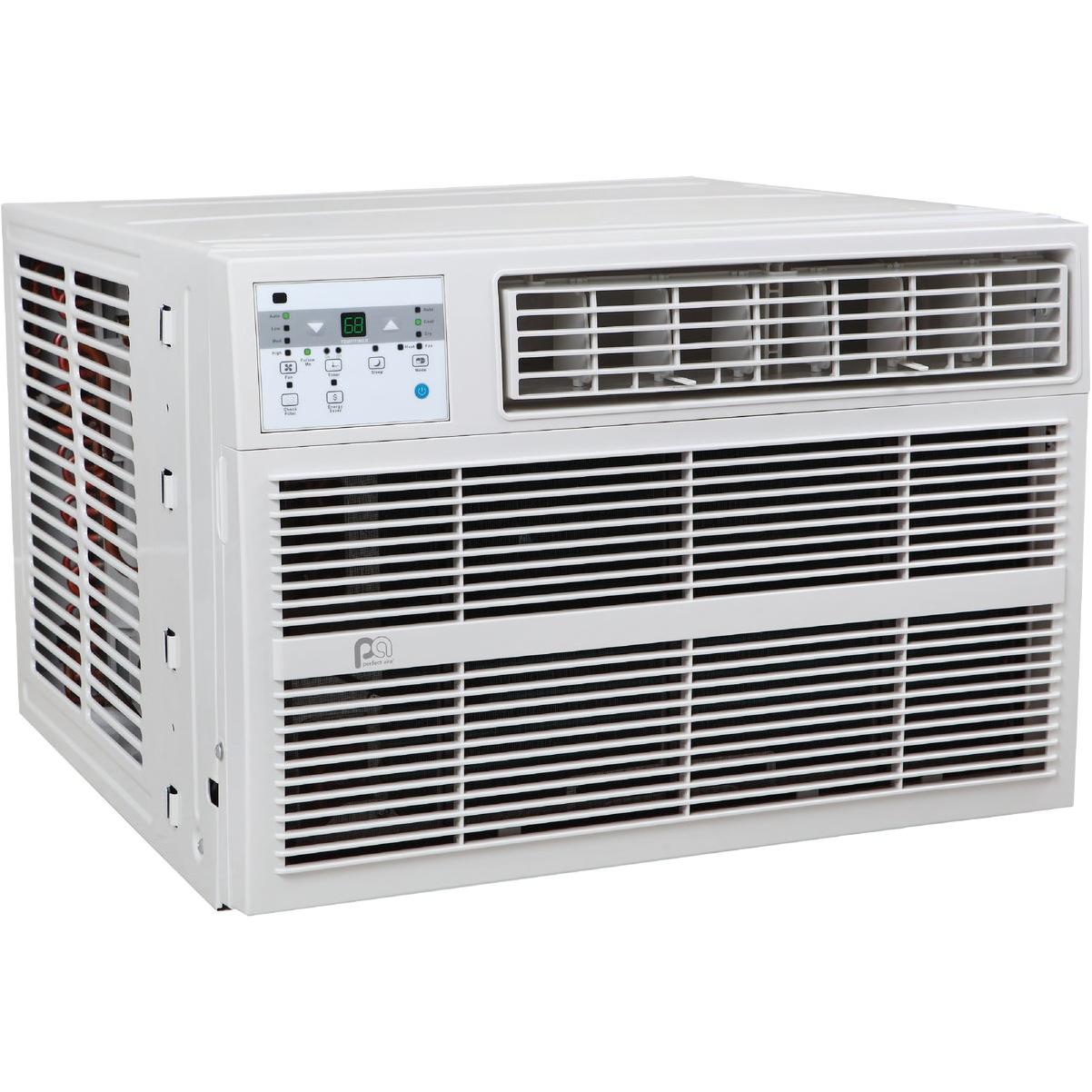 Perfect Aire 8000 BTU 350 Sq. Ft. Window Air Conditioner with Heater