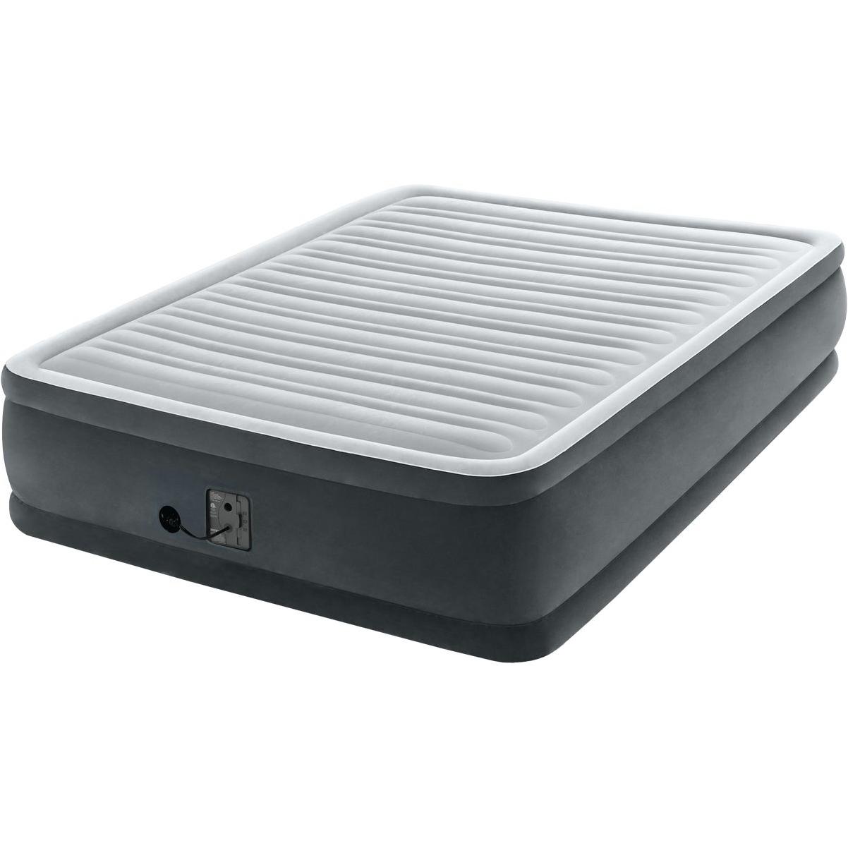 Intex Queen Size Air Mattress with Built-In Electric Pump Do it