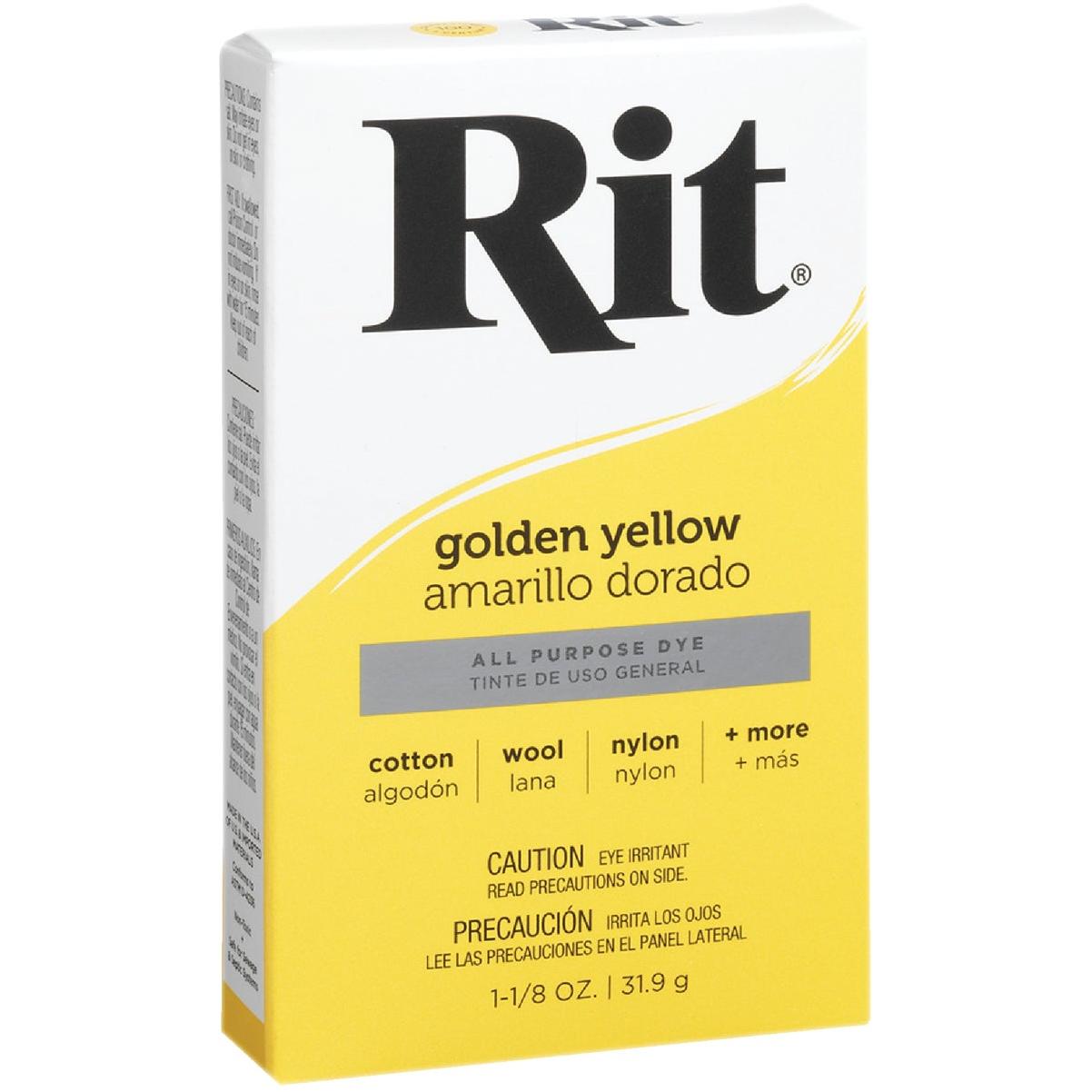 Rit Golden Yellow 1-1/8 Oz. Powder Dye