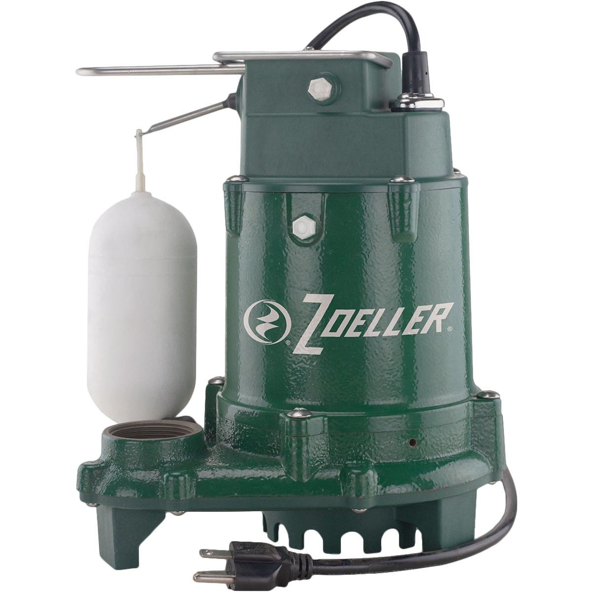 Zoeller 1/3 HP Pro 115V Cast Iron Submersible Sump Pump