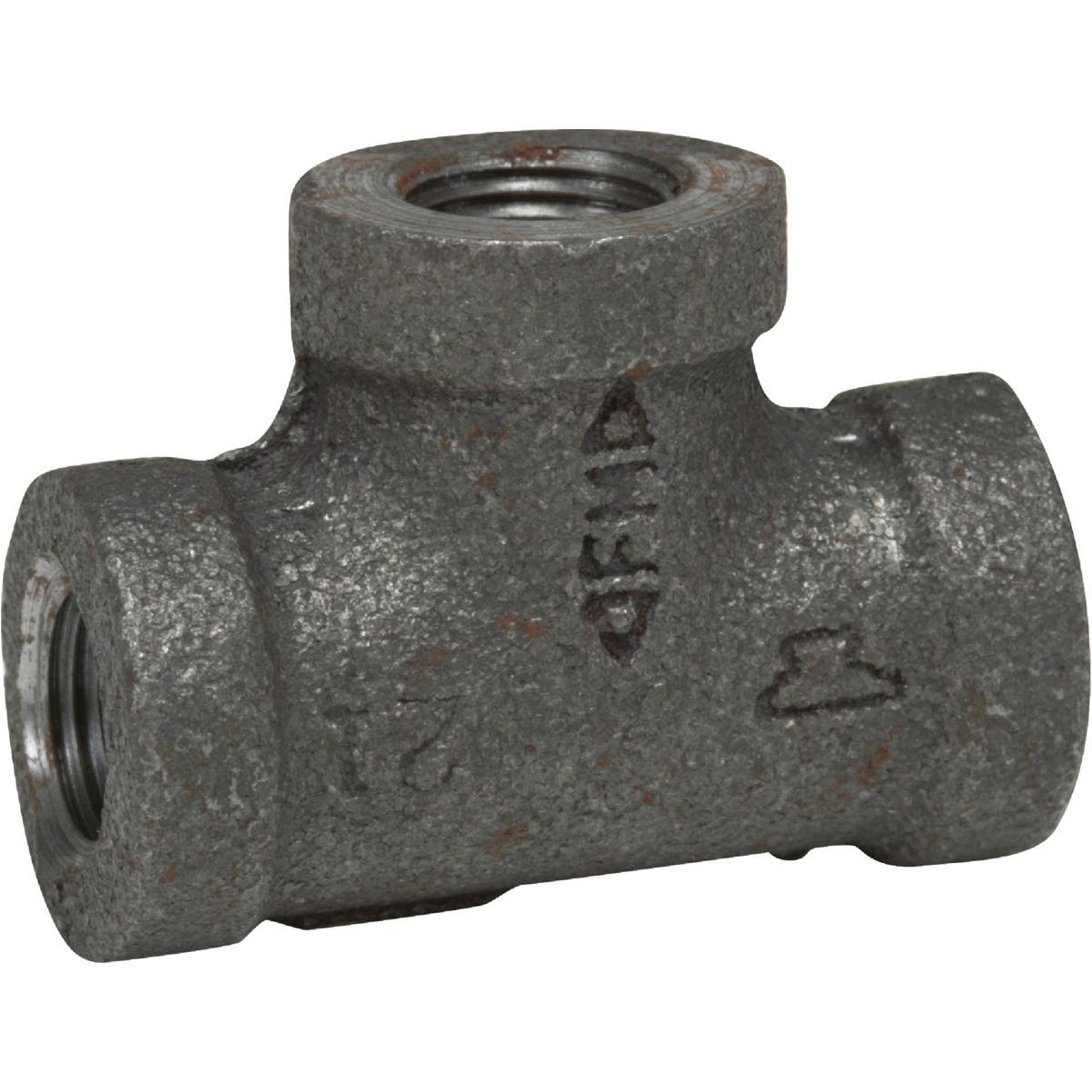 Anvil 1/4 In. Standard Malleable Black Iron Tee