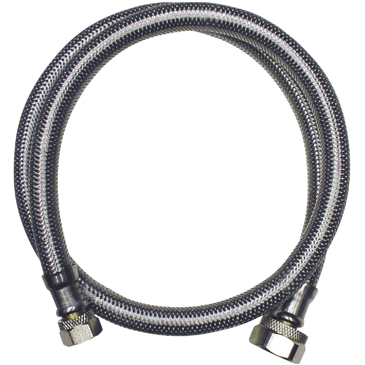 Do it Best 3/8 In. C X 1/2 In. F X 9 In. L. Braided Stainless Steel Faucet Supply Line
