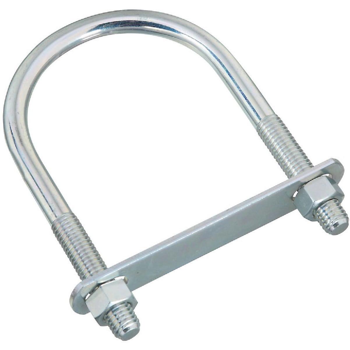 National Hardware 1/2 In. x 3-1/2 In. x 6 In. Zinc Round U Bolt