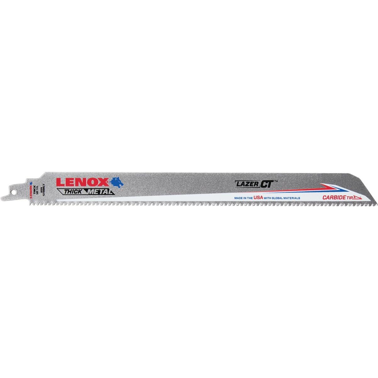 Lenox Lazer CT 12 In. 8 TPI Carbide Reciprocating Saw Blade