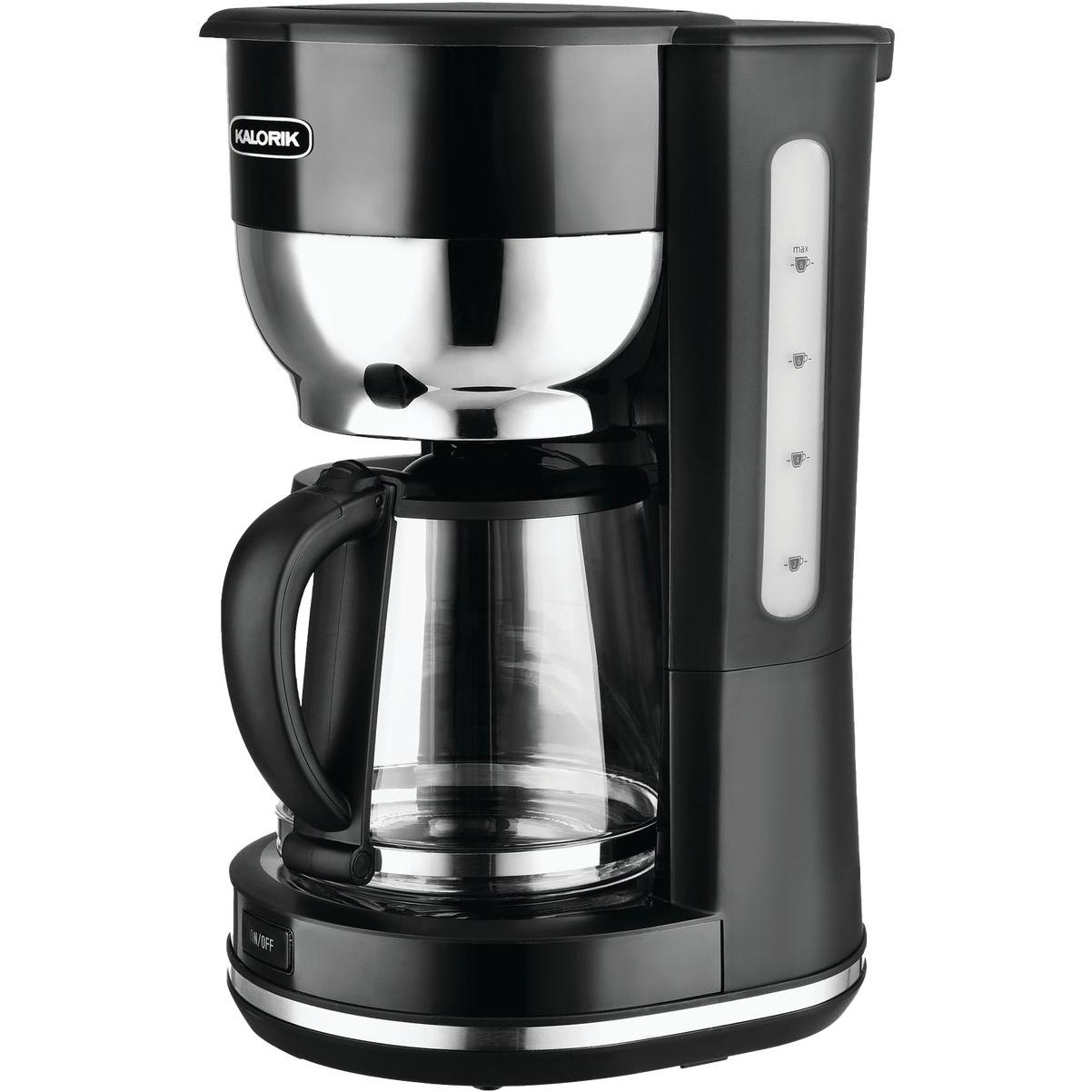 Kalorik 10 Cup Black Retro Coffee Maker