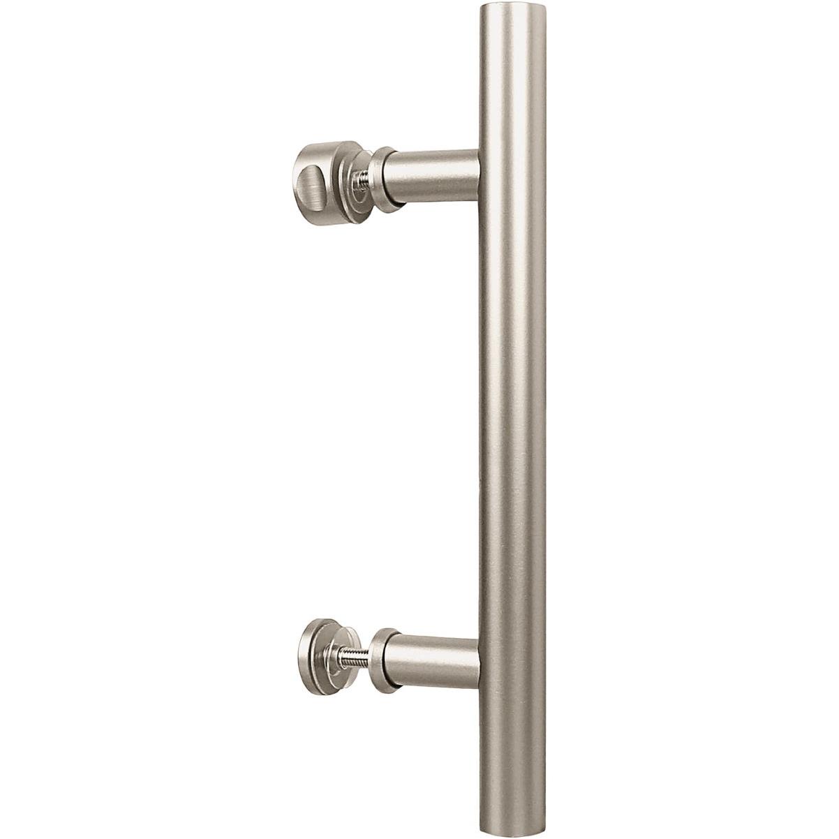 National Hardware 12 In. Satin Nickel Madison Interior Barn Door Pull