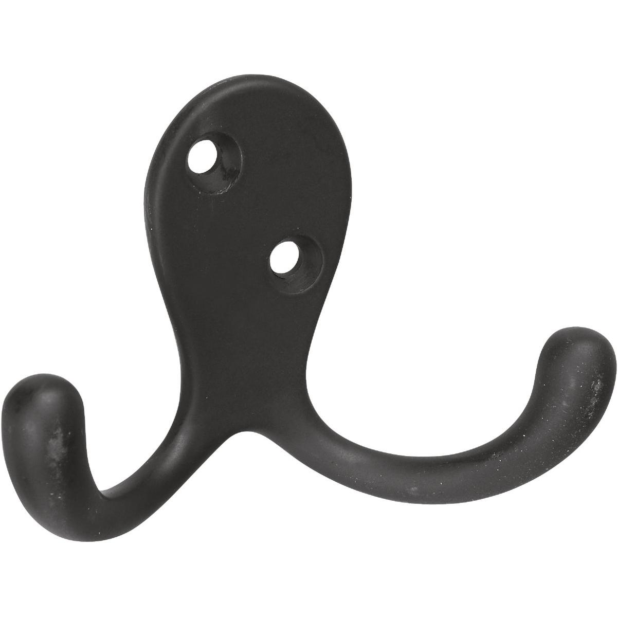 National Hardware Oil Rubbed Bronze Double Clothes Hook