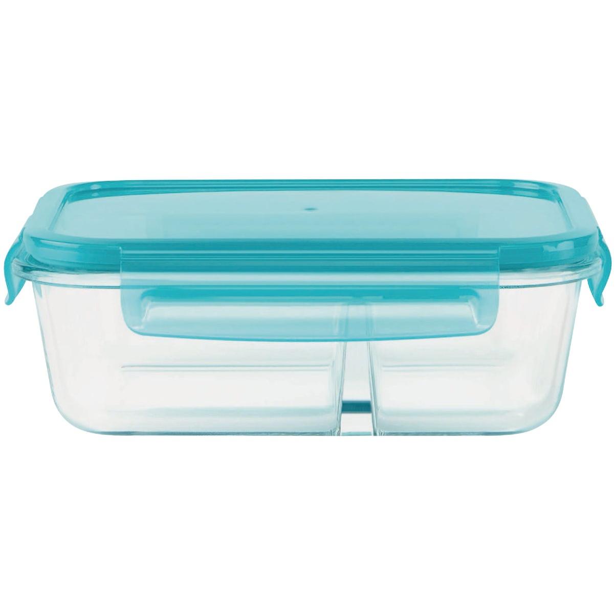 Pyrex MealBox 3.4 Cup Rectangle Storage Container with Plastic Cover