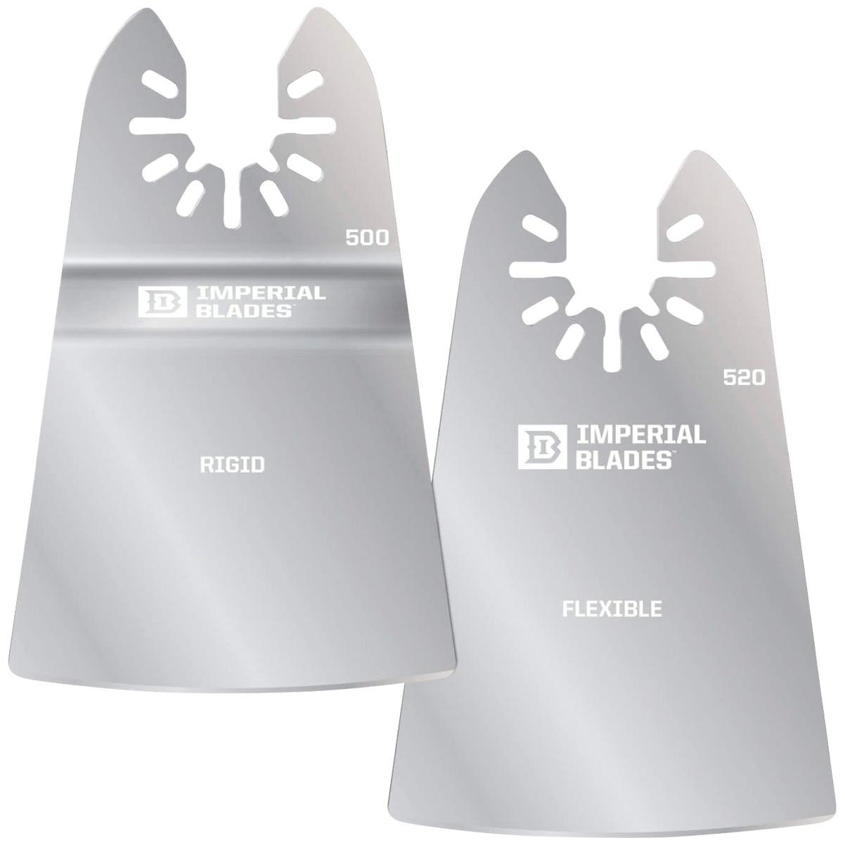 Imperial Blades ONE FIT Scraper Oscillating Blade Assortment (2-Piece)