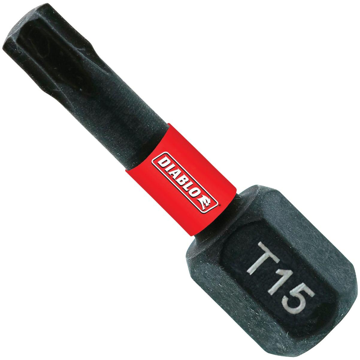 Diablo T15 TORX 1 In. Insert Impact Screwdriver Bit (2-Pack)
