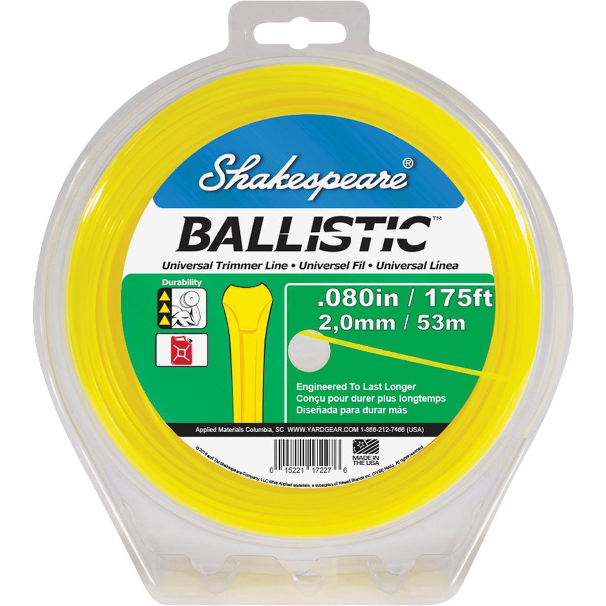 Shakespeare Ballistic 0.080 In.x 175 Ft. Universal Trimmer Line