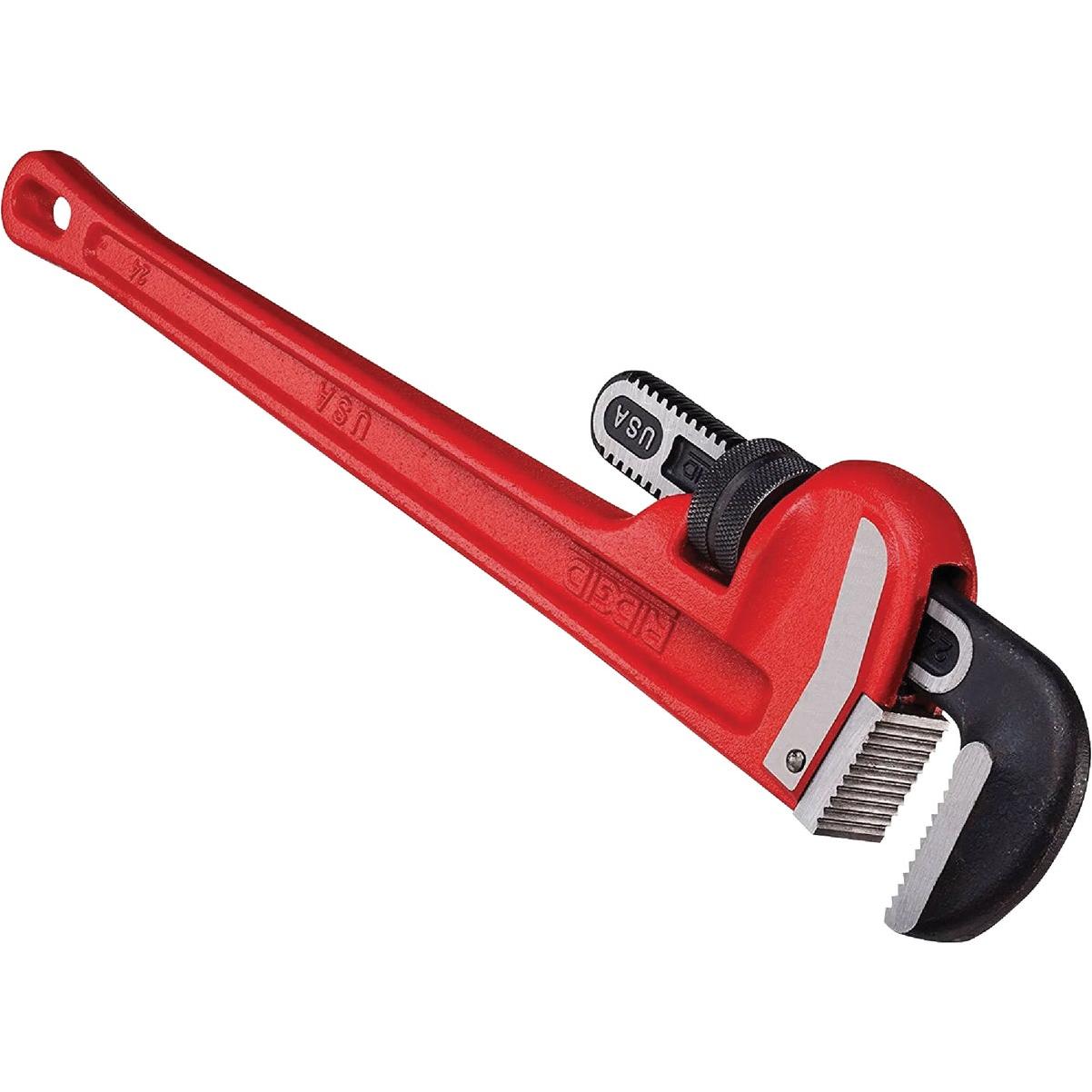 Ridgid 24 In. Cast Iron Heavy-Duty Pipe Wrench