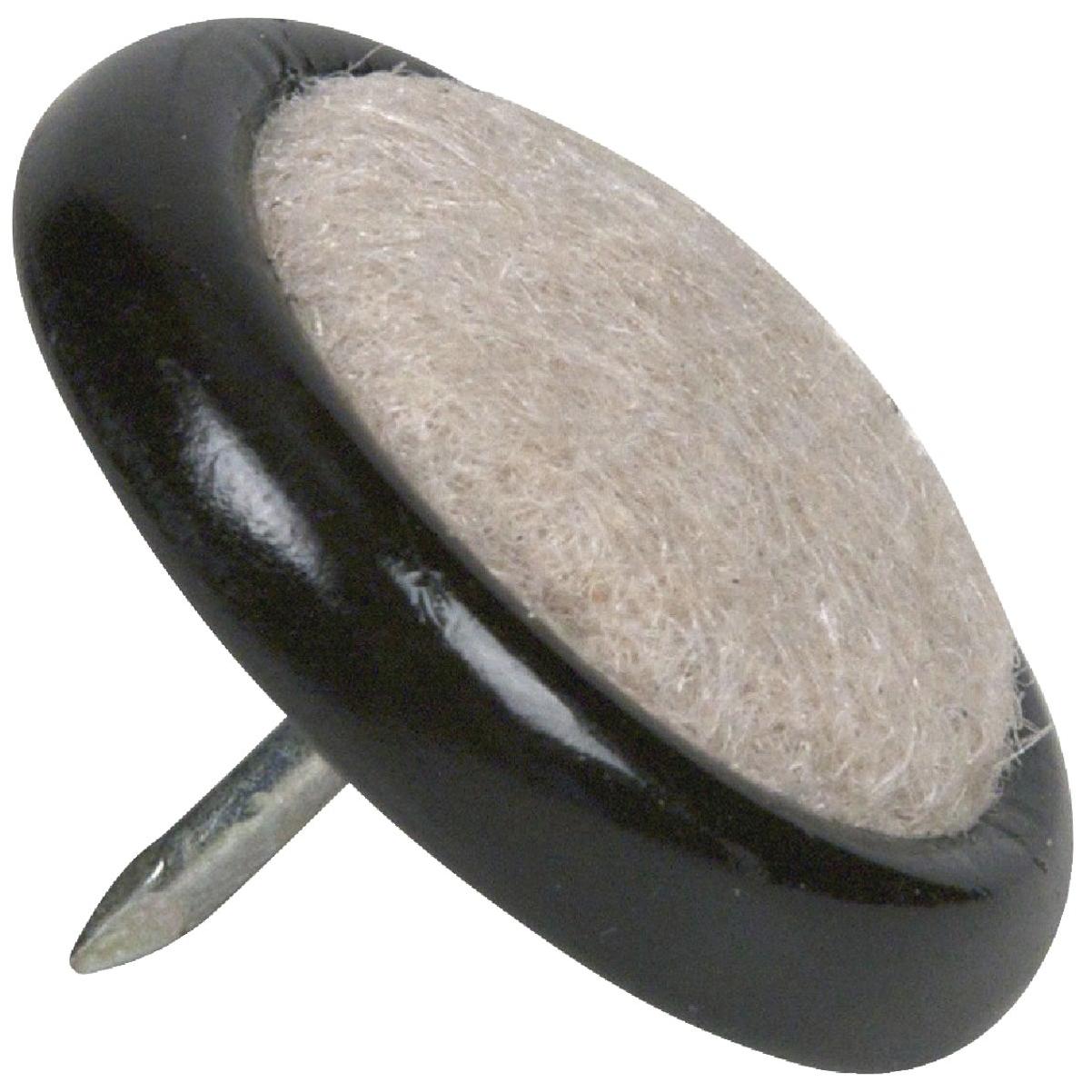 Magic Sliders 1-1/4 In. Round Nail on Furniture Glide,(4-Pack)