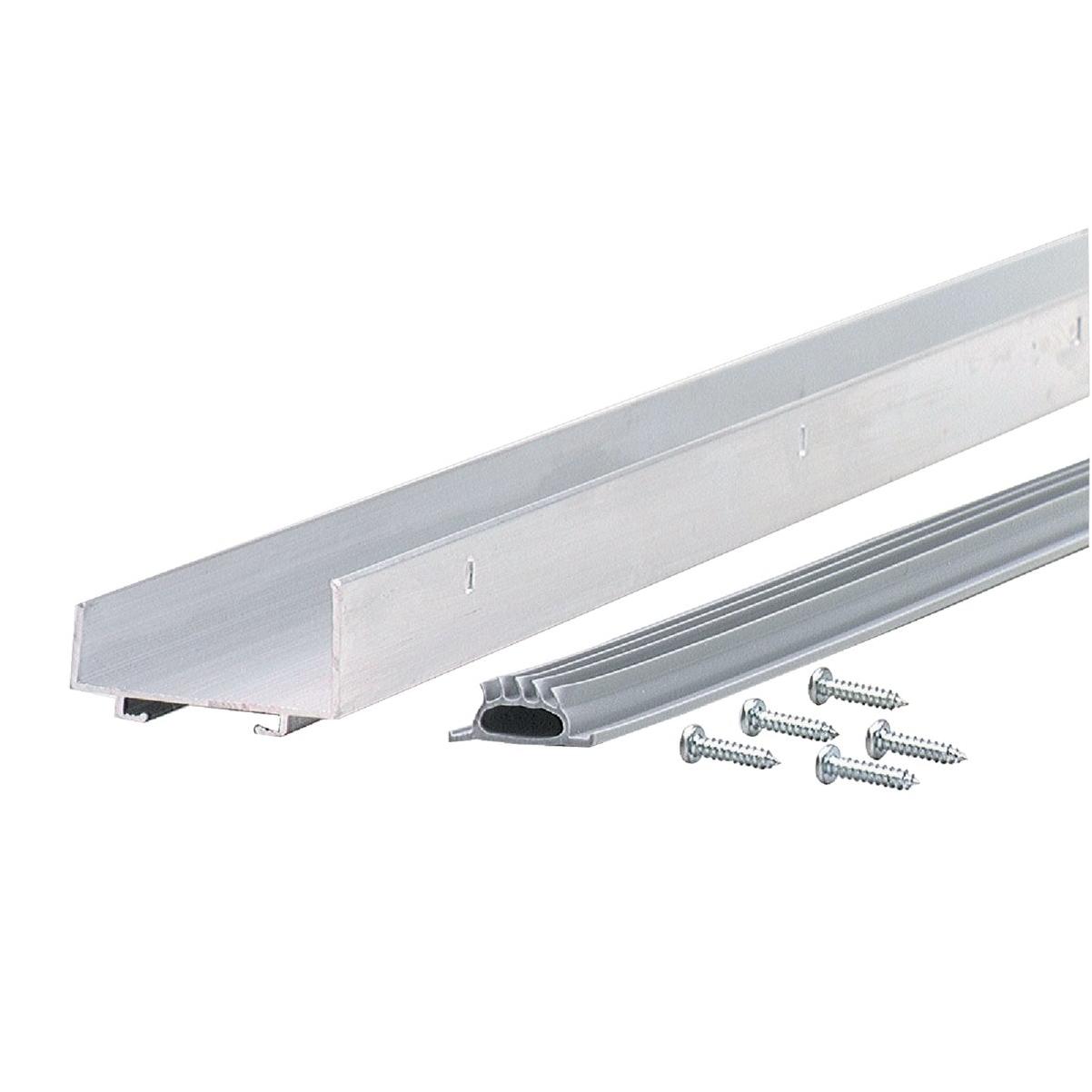 M-D Building Products 1.75 In. W. x 1.625 In. H. x 36 In. L. Aluminum Silver Door Bottom