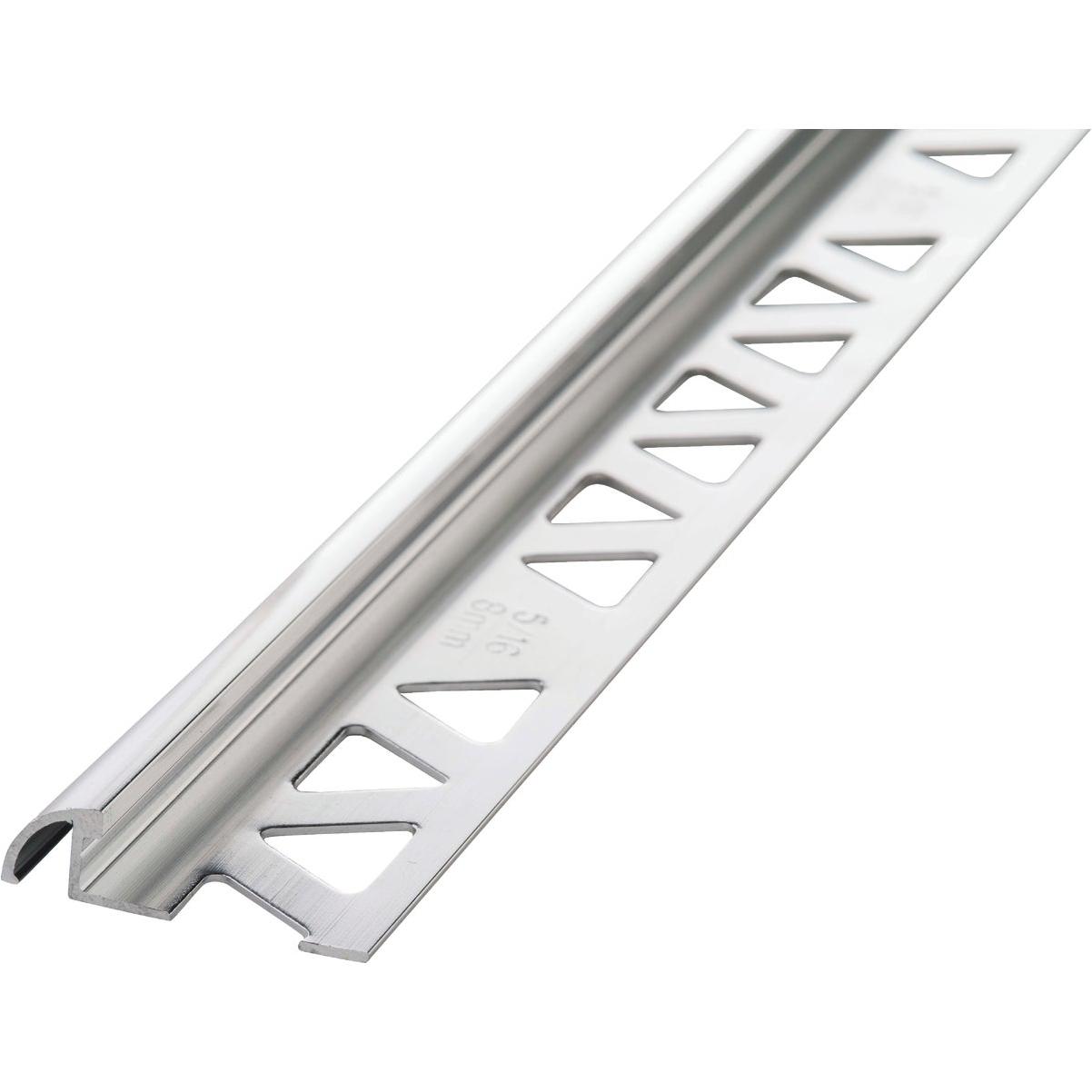 M-D Building Products 3/8 In. x 96 In. Bright Clear Aluminum Bullnose