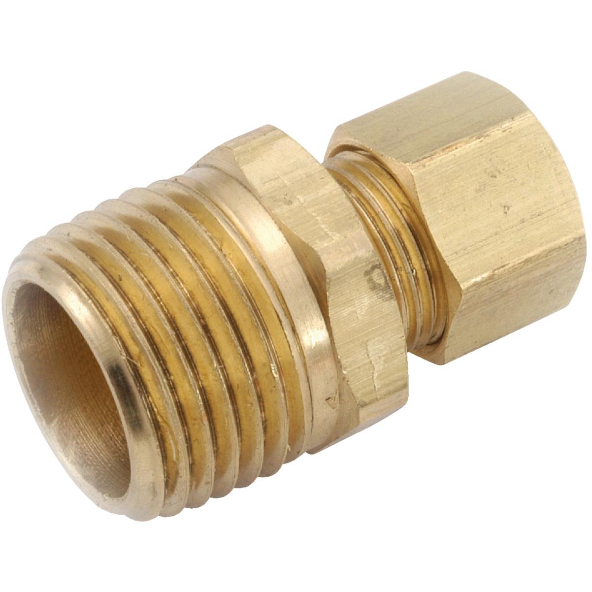 Anderson Metals 1/4 In. x 1/2 In. Brass Male Union Compression Adapter