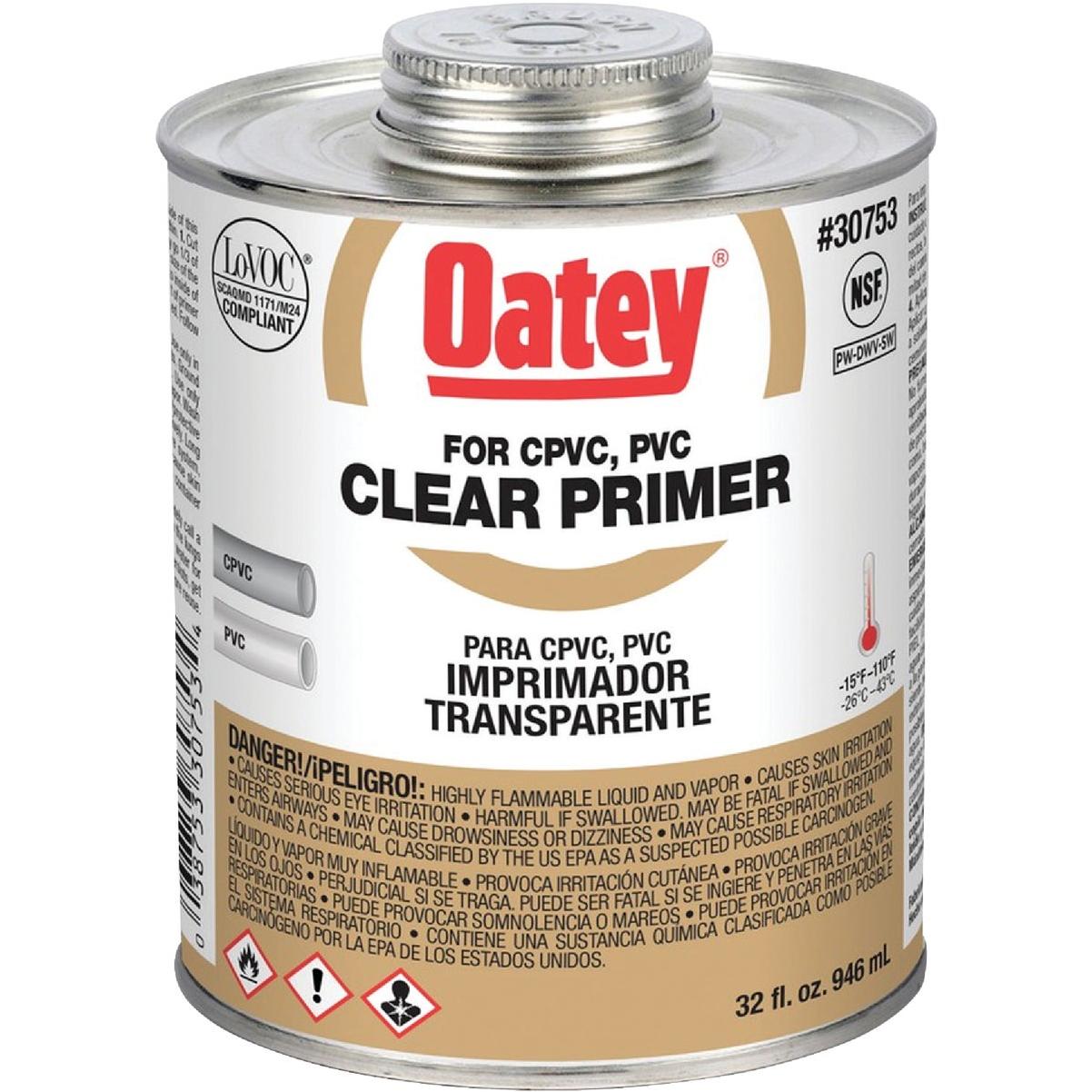 Oatey 32 Oz. Clear Pipe and Fitting Primer for PVC/CPVC