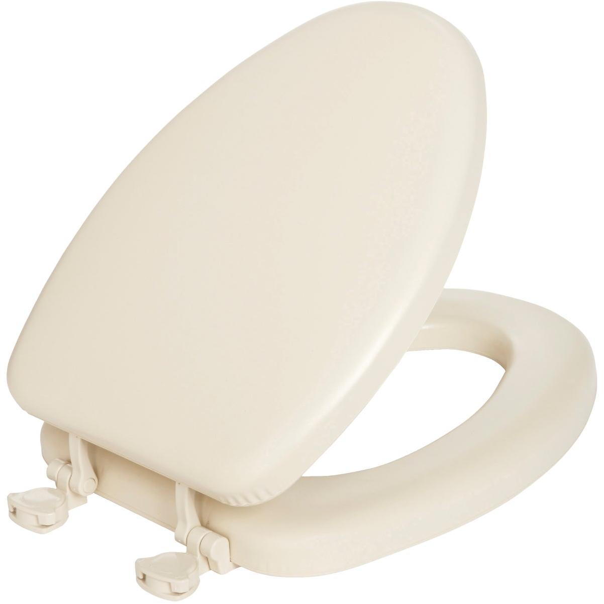 Bemis Mayfair Elongated Closed Front Premium Soft Bone Toilet Seat
