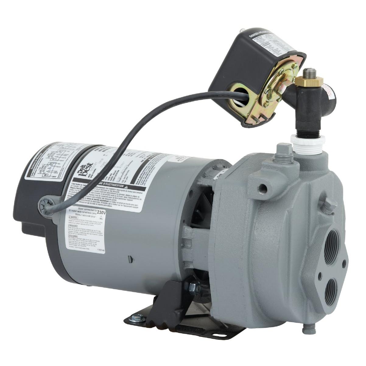 Fe Myers HJ75D Convertible Deep Well Jet Pumps, 075 HP, Cast Iron