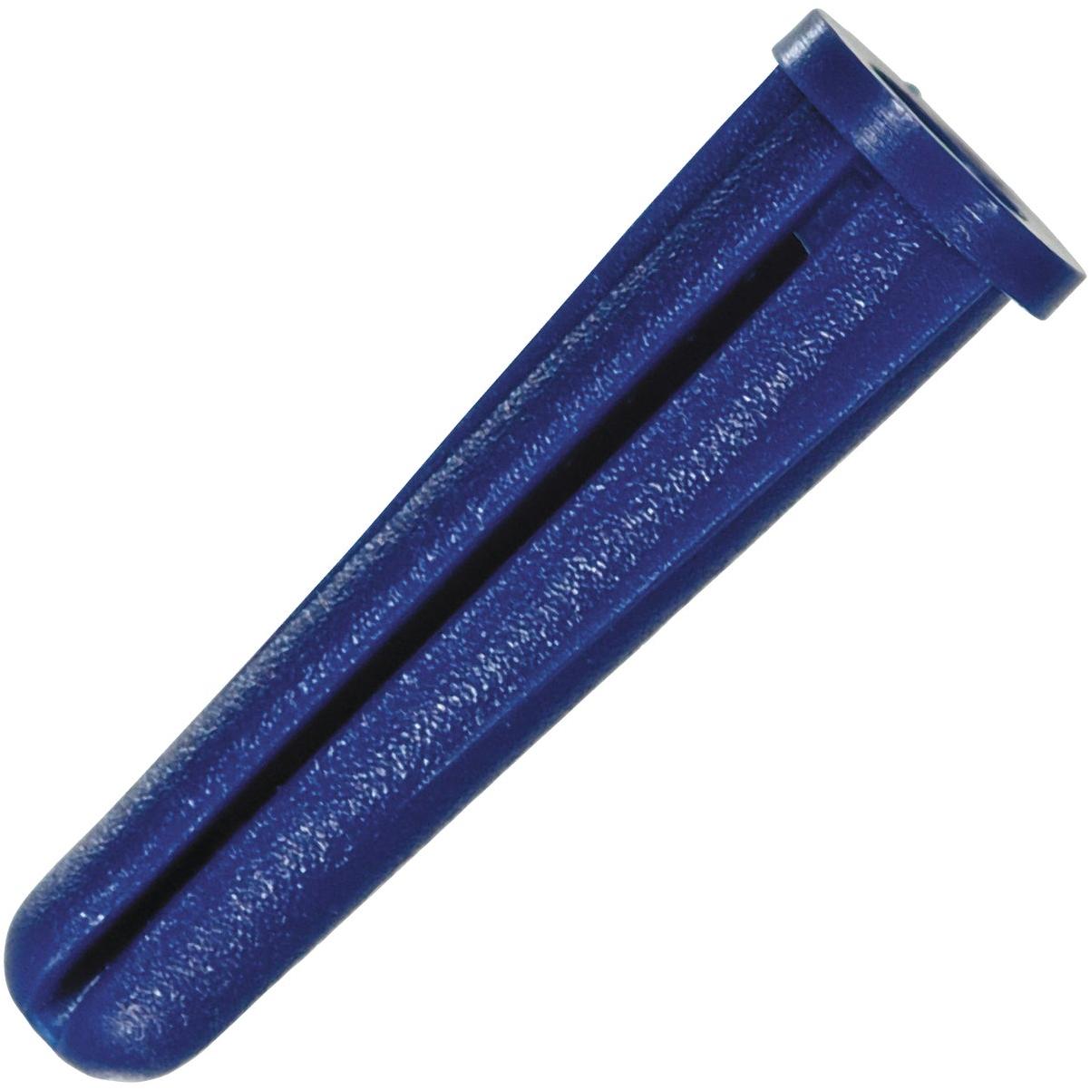Hillman #14 - #16 Thread x 1-1/2 In. Blue Conical Plastic Anchor (5-Count)