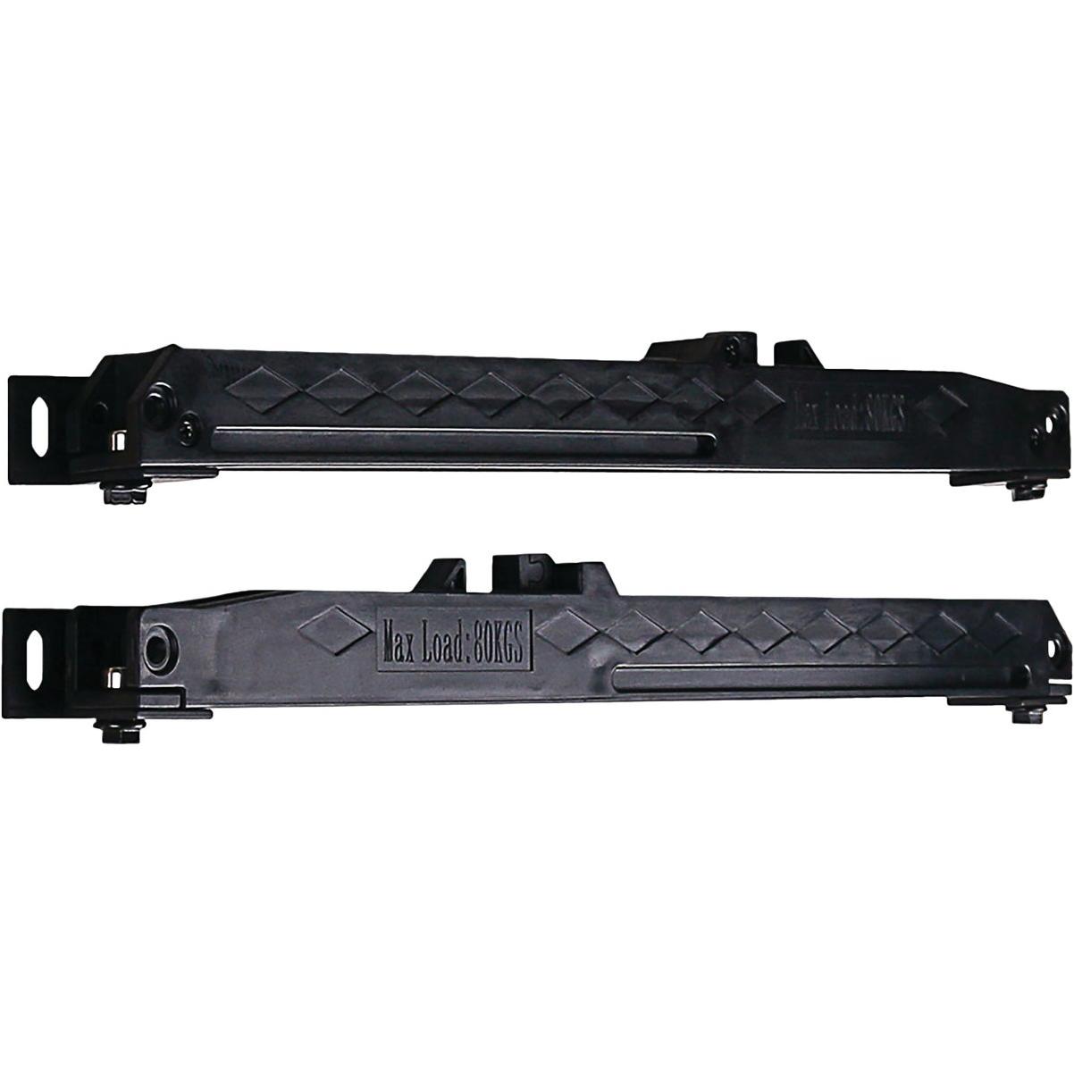 National Hardware Matte Black Soft Close Interior Barn Door Kit