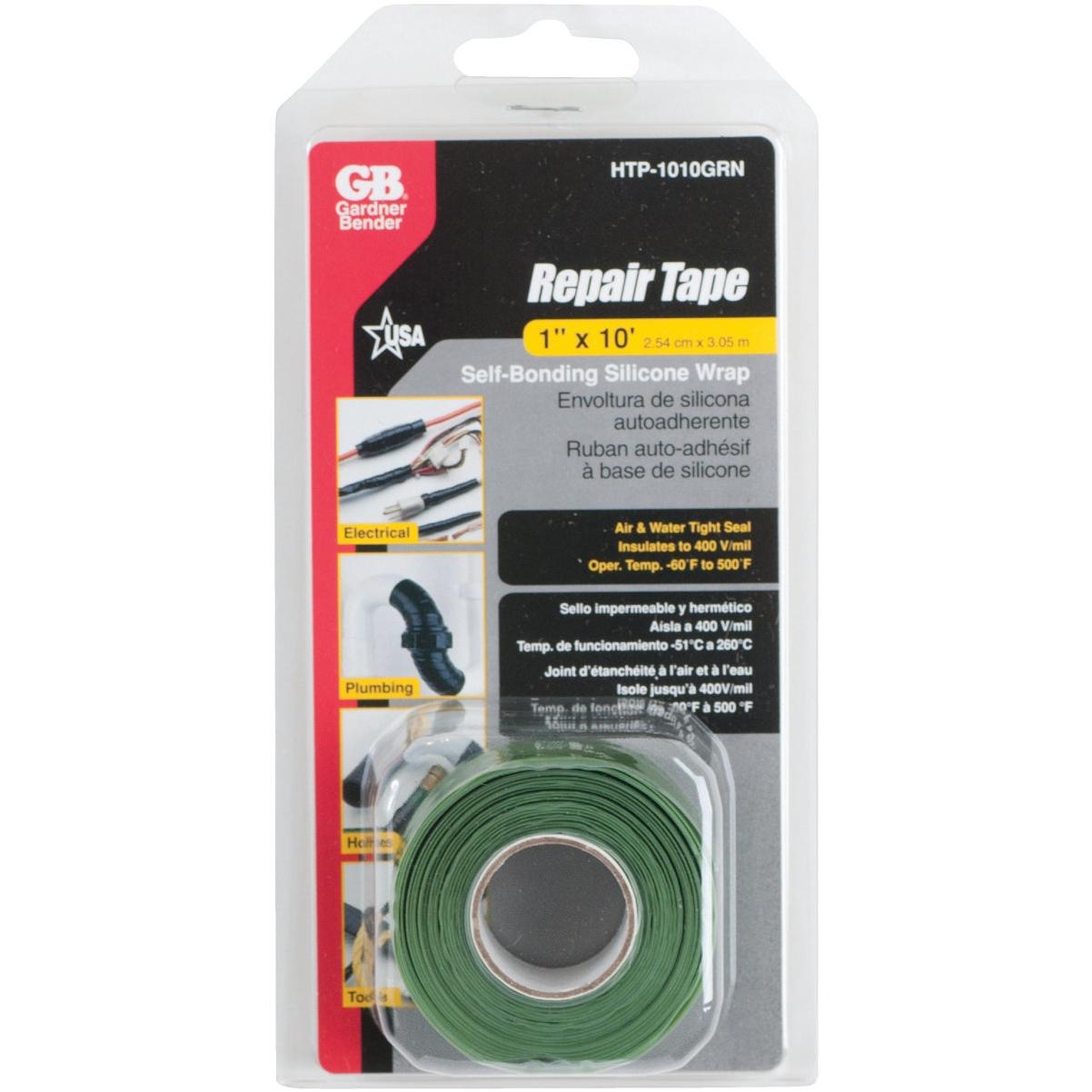 Gardner Bender Green 1 In. x 10 Ft. Self-Bonding Silicone Wrap