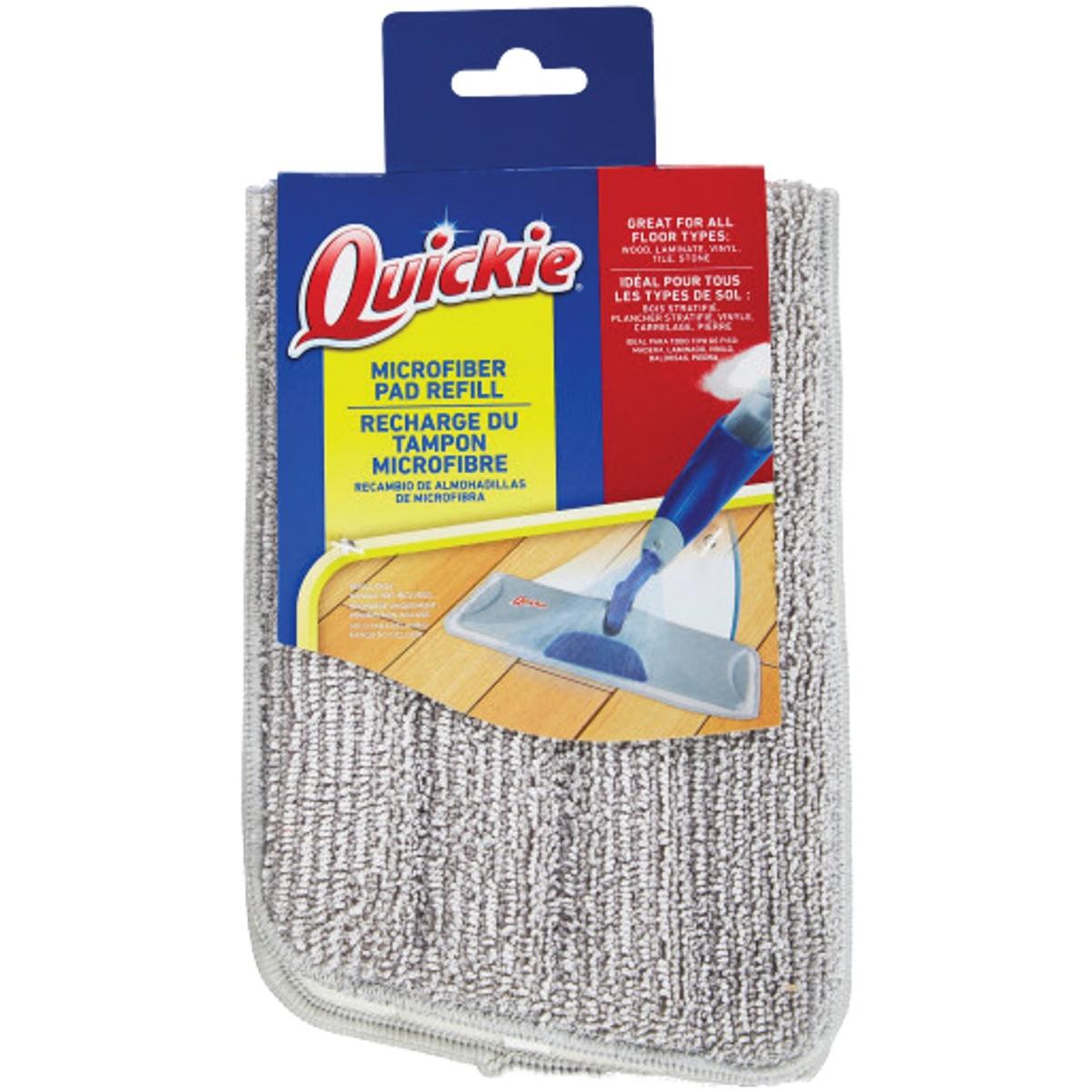 Quickie 15 In. Microfiber Mop Refill Pad