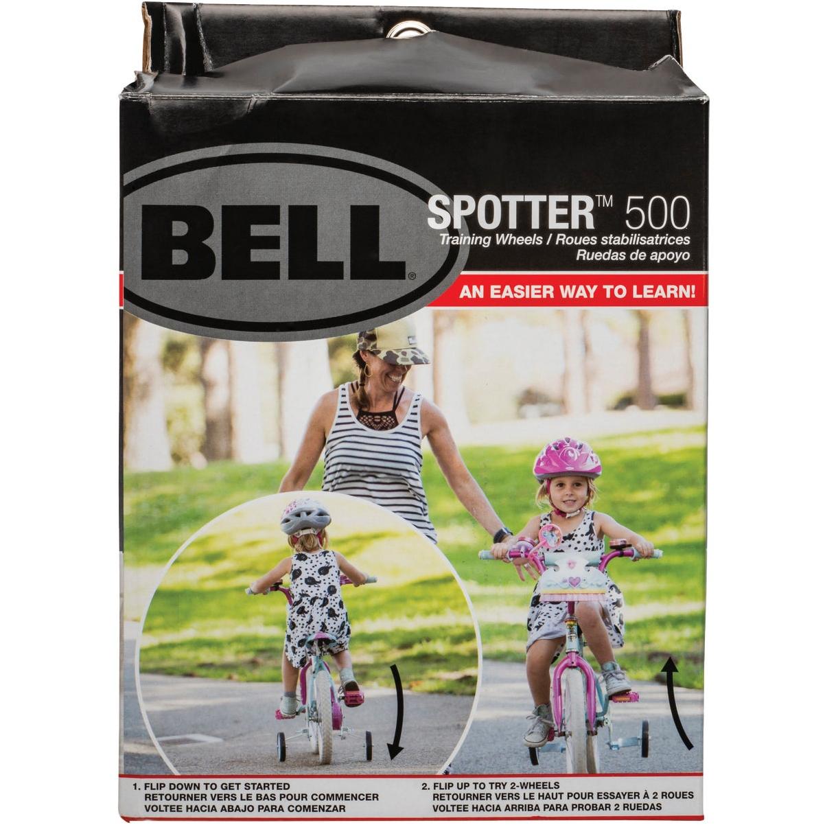 Krash Spotter 600 EZ 12 In. to 20 In. White Training Wheels