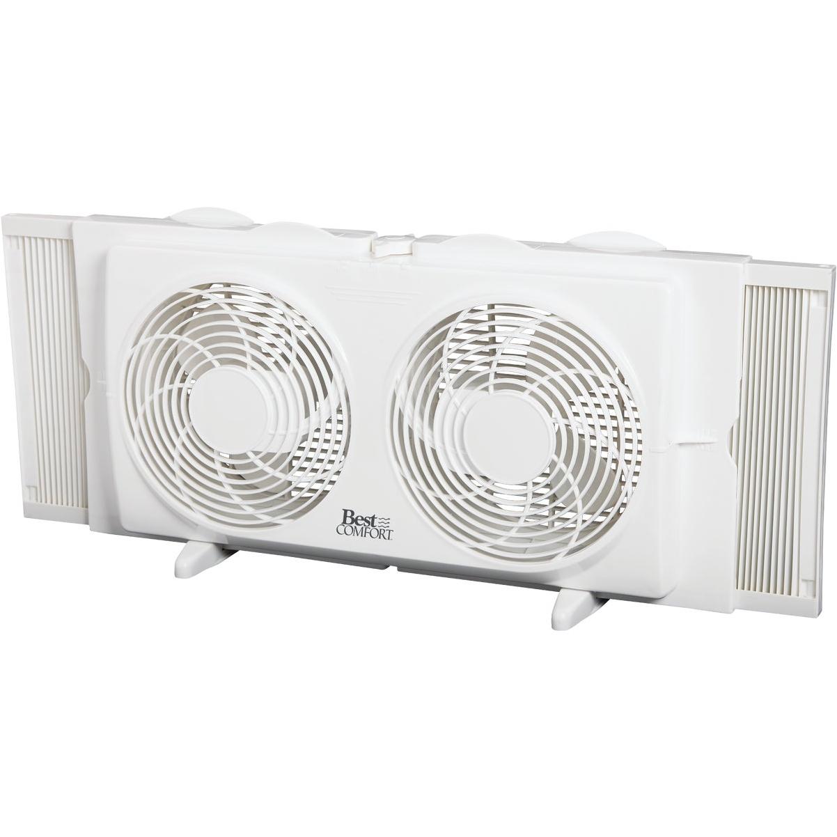 Best Comfort 7 In. 2-Speed Twin Window Fan