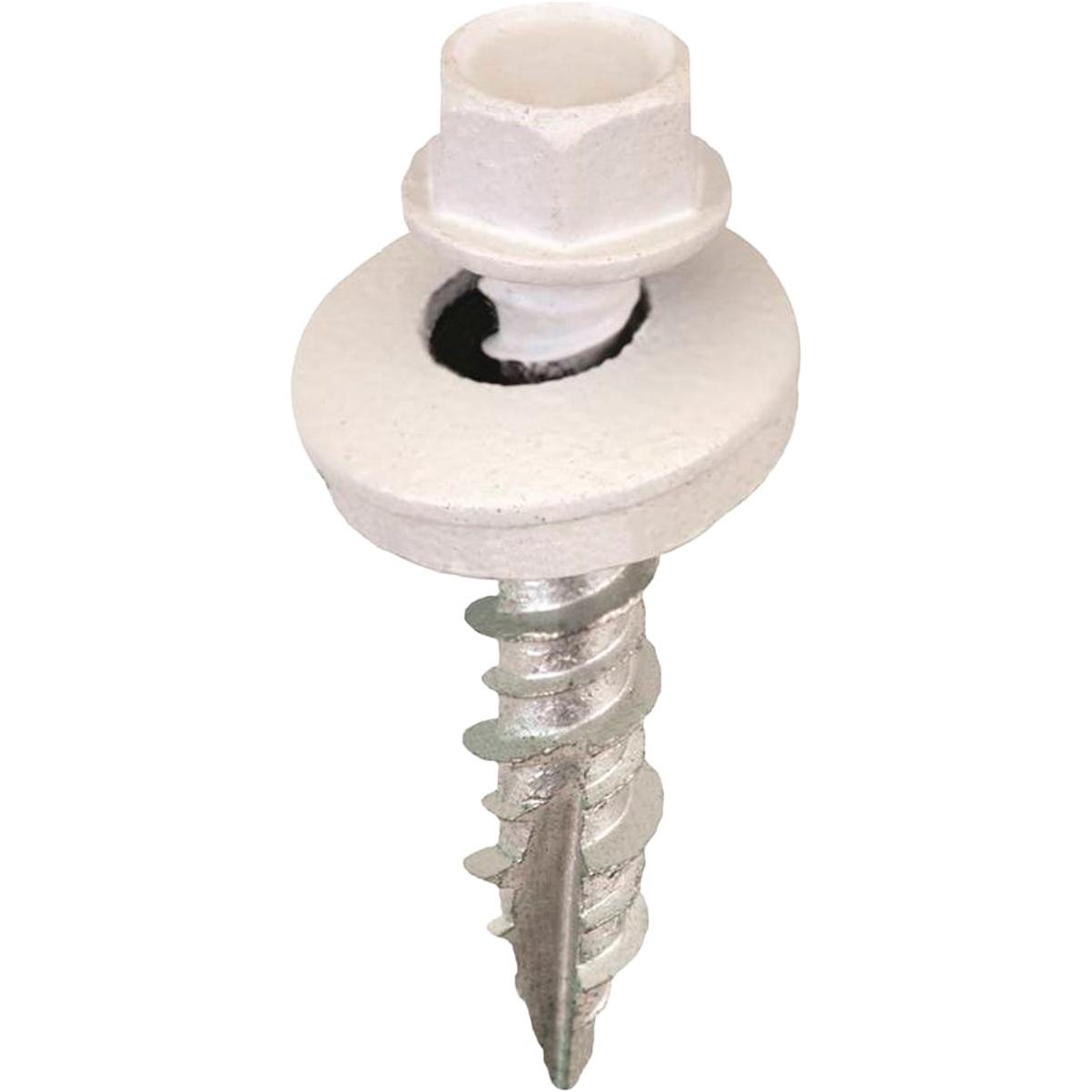 Acorn International 1 In. Washered Bright White Framing Screw