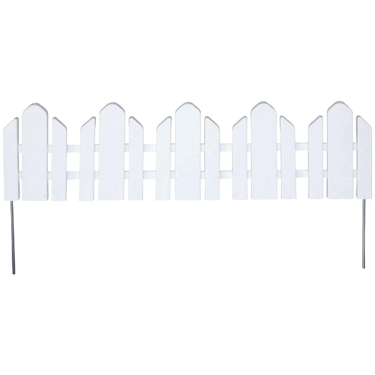 Dackers 6 In. H. x 22.25 In. L. White Resin Flexible Landscape Edging