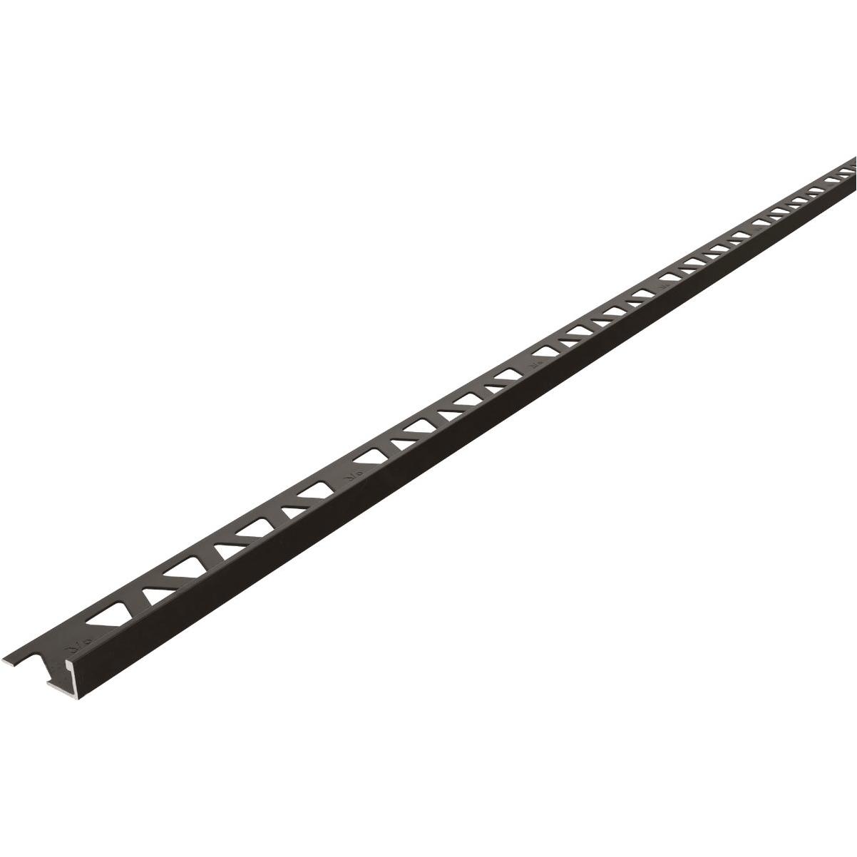 M-D Building Products 3/8 In. x 96 In. Satin Antique Bronze Aluminum Tile Edge