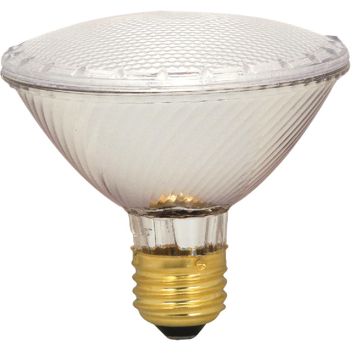 Satco 75W Equivalent Clear Medium Base PAR30S Short Neck Halogen Floodlight Light Bulb