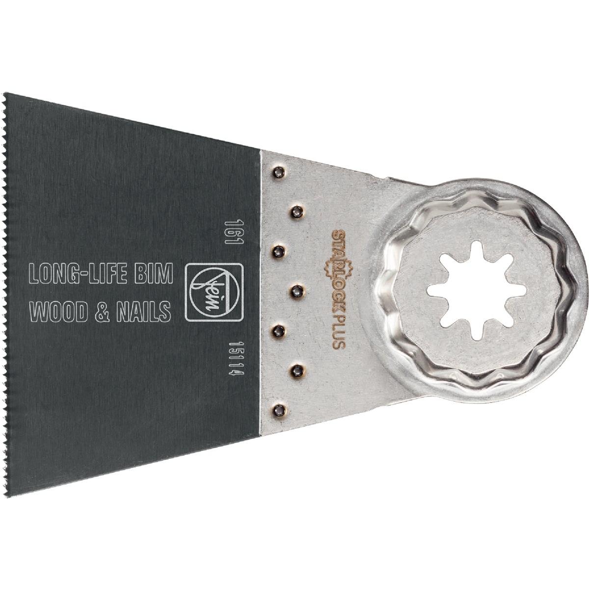 Fein Starlock 2-9/16 In. Bi-Metal Long-Life E-Cut Oscilating Blade (3-Pack)
