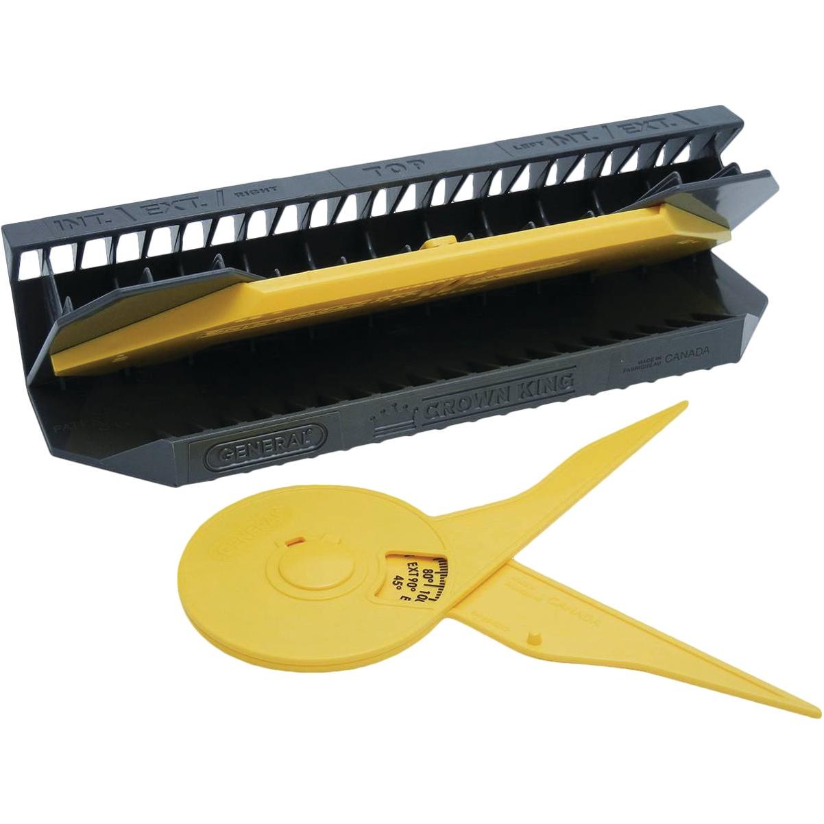 General Tools E-Z Pro Crown King Crown Mold Jig with Protractor