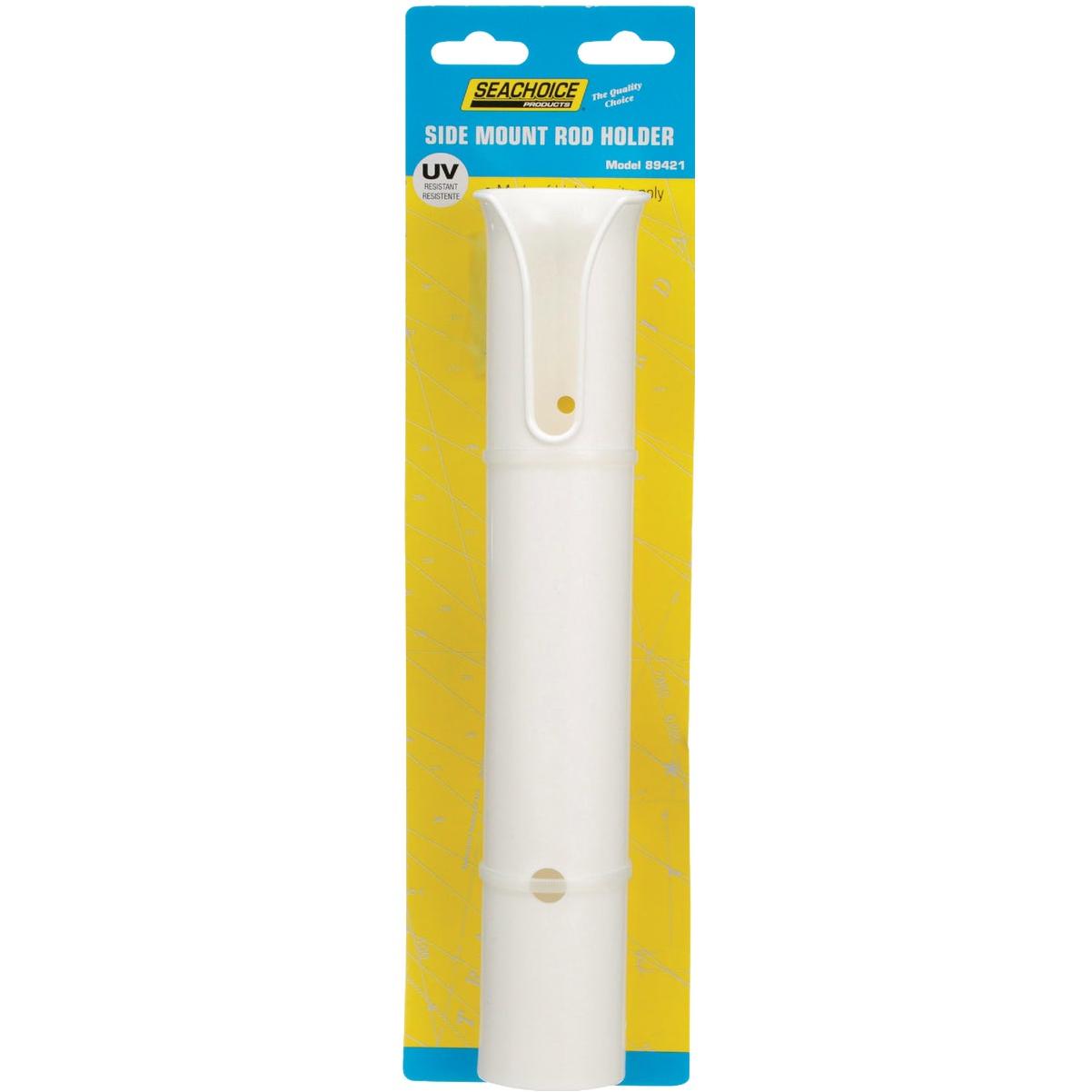 Seachoice 1-3/4 In. ID x 12 In. L White Polyurethane Side Mount Rod Holder