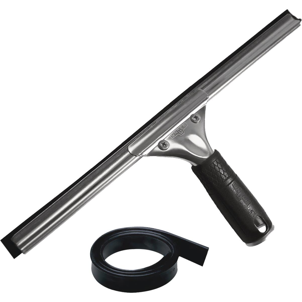 Unger Professional 12 In. Performance Grip Squeegee with Bonus Rubber
