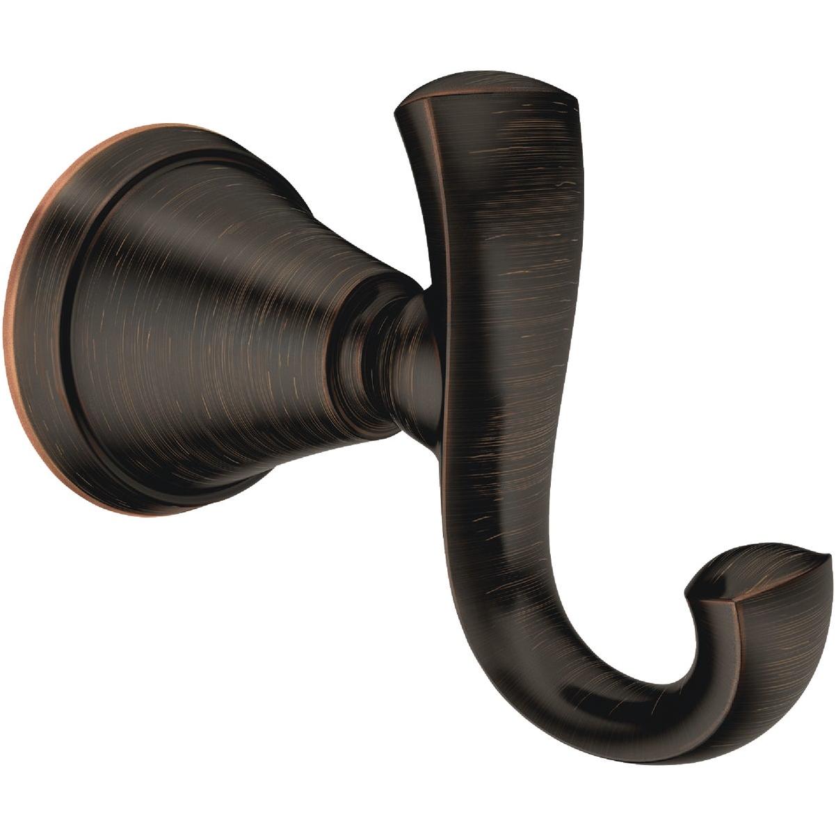 Moen Tiffin Single Robe Hook, Mediterranean Bronze