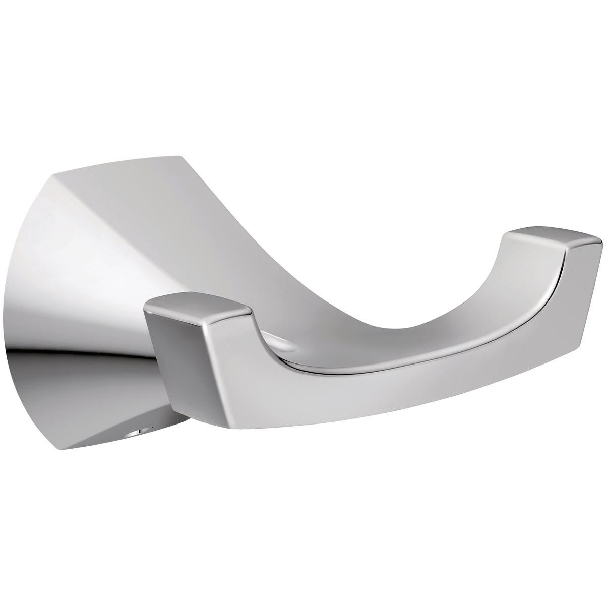 Moen Lindor Double Robe Hook, Chrome
