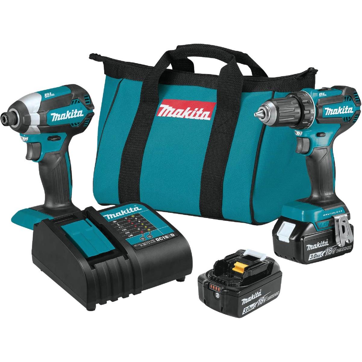 Drill Makita Lxt Combo Makita LXT211 18V LXT Tool Combo Kit