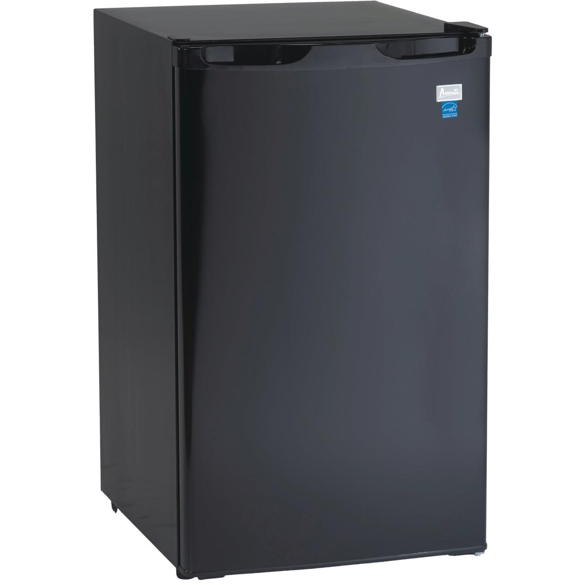Avanti 4.4 Cu. Ft. Black Counter High Refrigerator with Separate Chiller