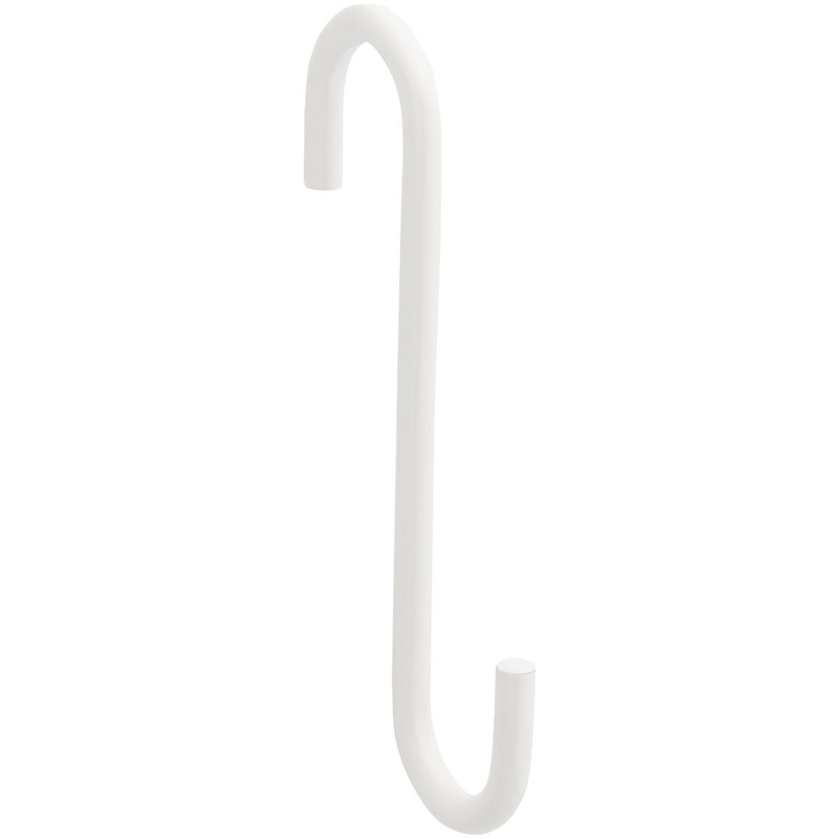National Hardware 4 In. White Steel Modern Small S-Hook Plant Hanger