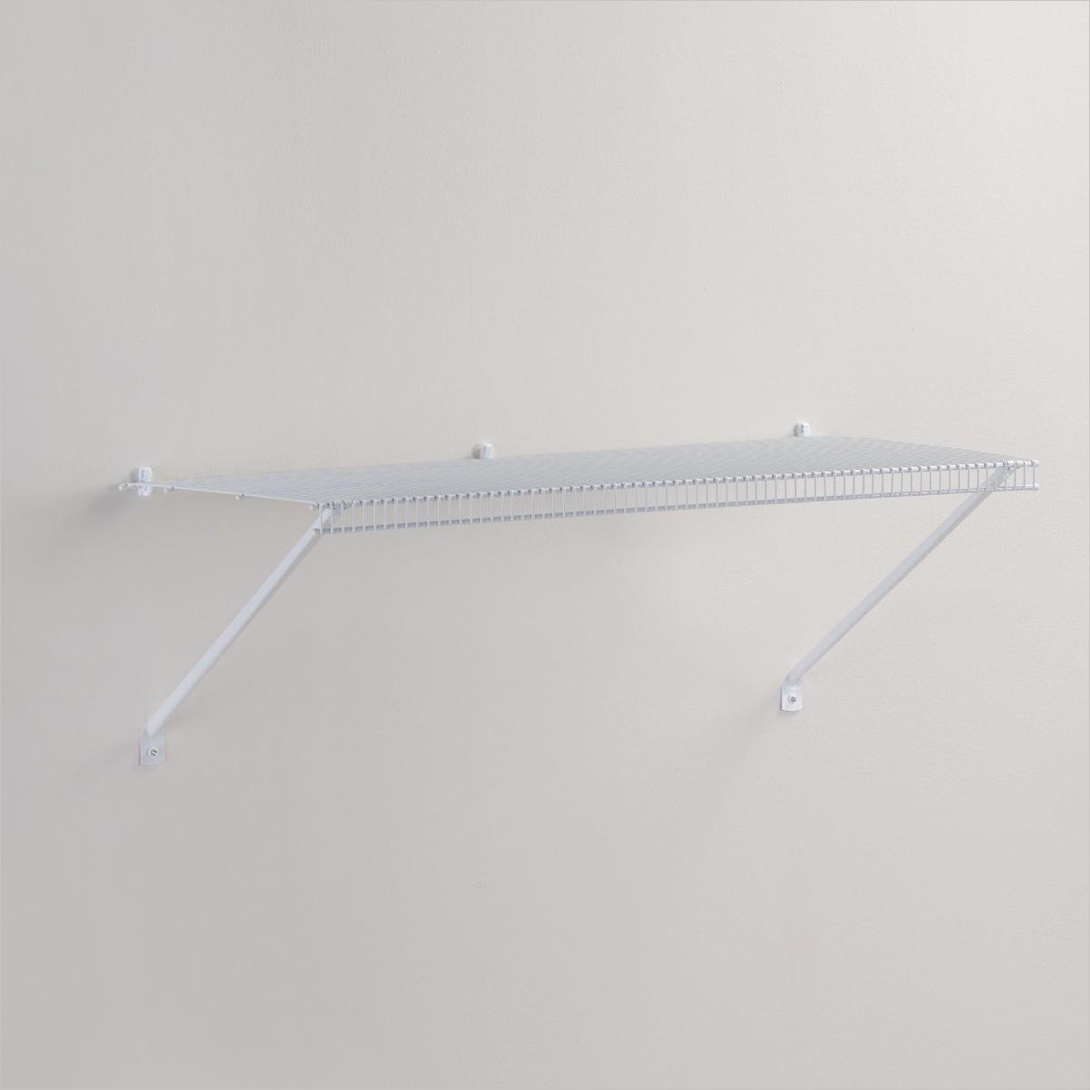 Rubbermaid TightMesh 3 Ft. x 16 In. Shelving with Hardware