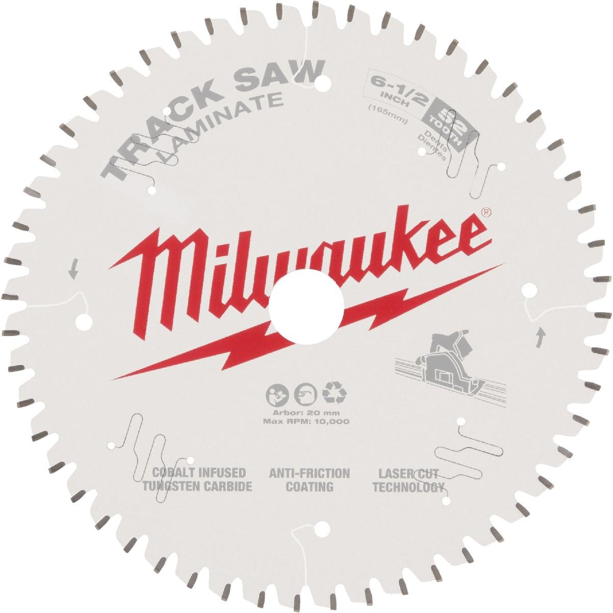 Milwaukee 6-1/2 In. 52-Tooth Laminate Track Saw Blade