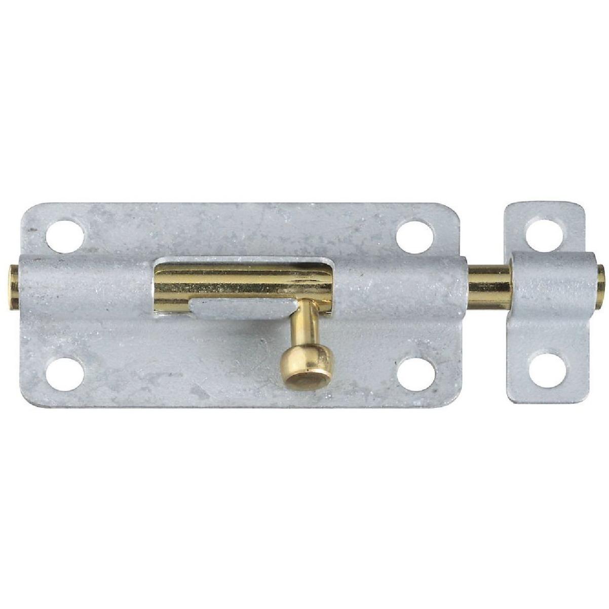 National Hardware 4 In. Galvanized Steel Door Barrel Bolt