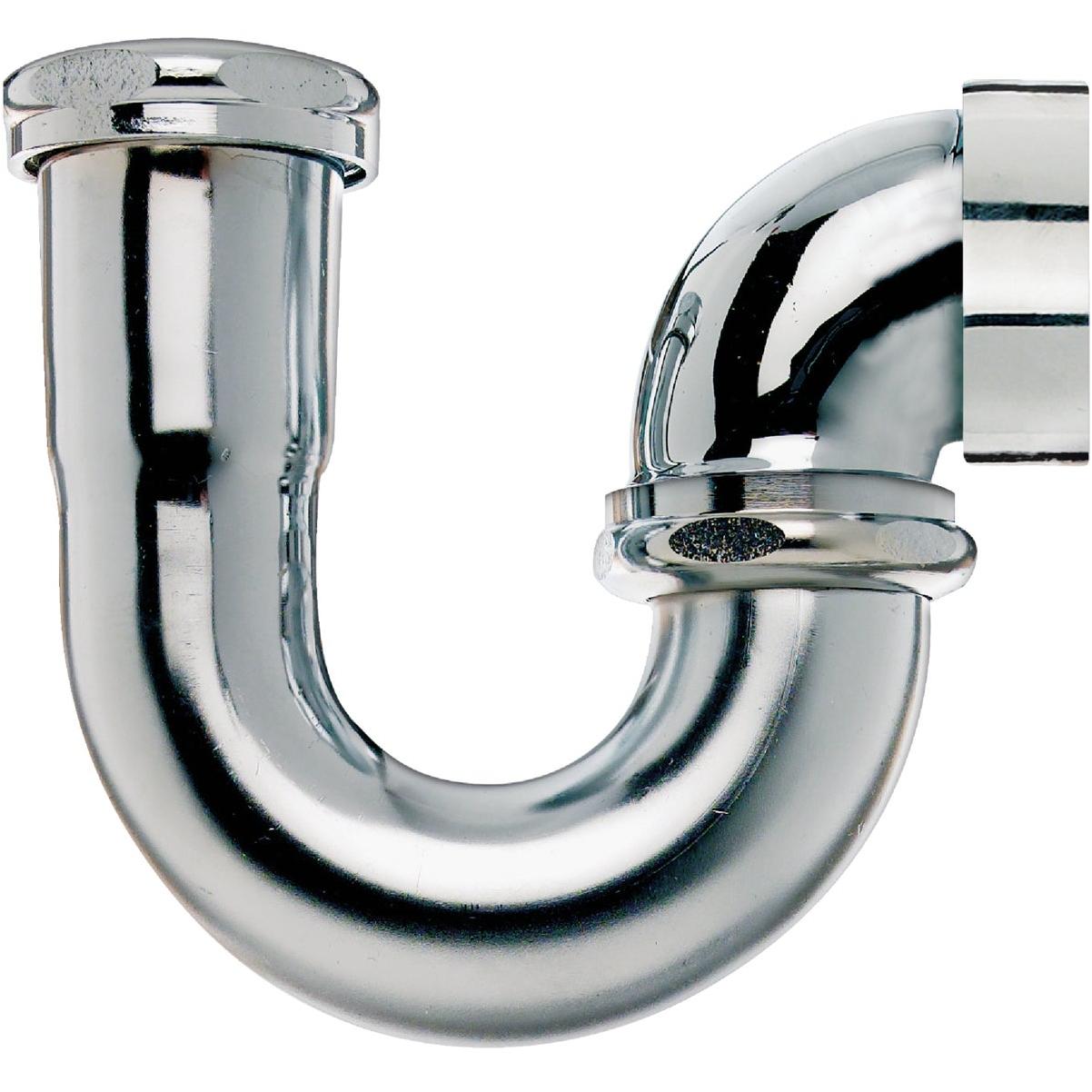 Keeney 1-1/2 In. Satin Nickel Brass J-Bend