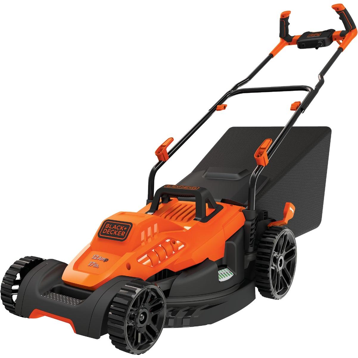 Black & Decker 17 In. 12A Push Electric Lawn Mower