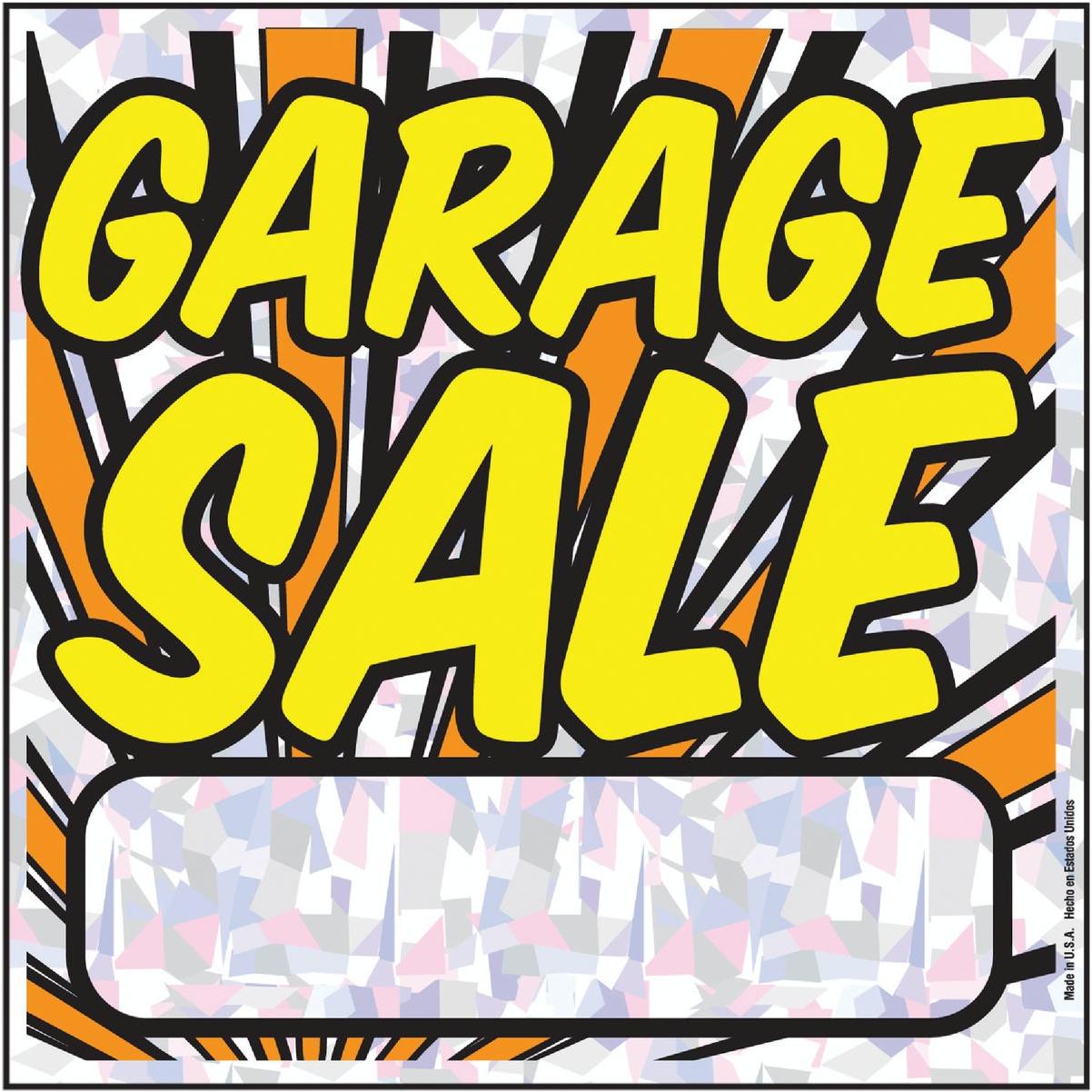 Hy-Ko Plastic Sign, Garage Sale