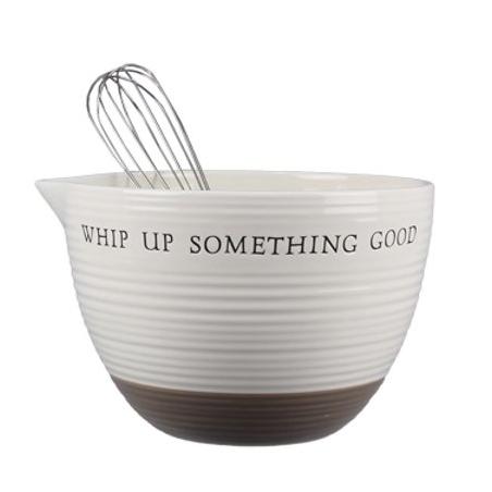 Mixing Bowl & Whisk Set